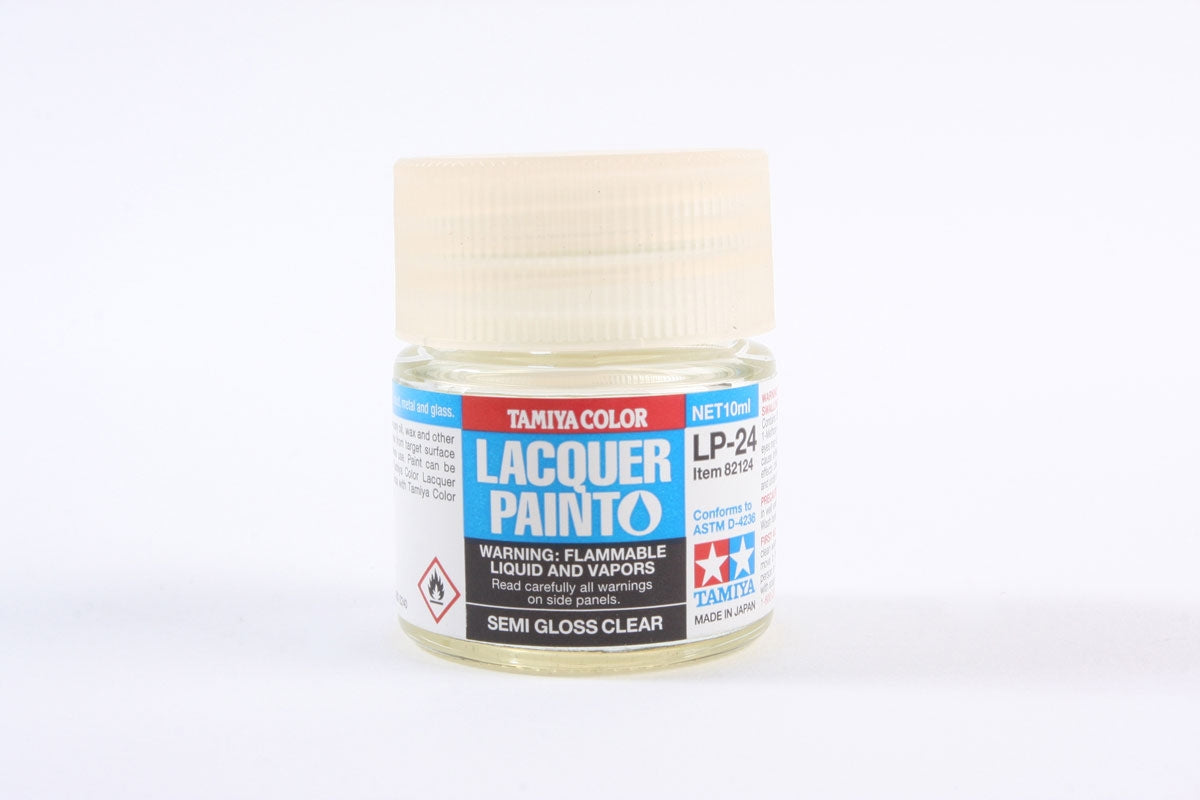Tamiya Lacquer - LP-24 Semi Gloss Clear (10ml)