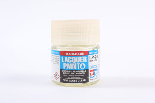 Tamiya Lacquer - LP-24 Semi Gloss Clear (10ml)