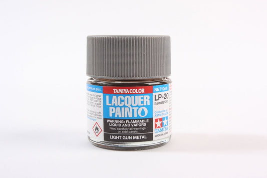Tamiya Lacquer - LP-20 Light Gun Metal (10ml)