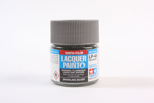 Tamiya Lacquer - LP-48 Sparkling Silver (10ml)