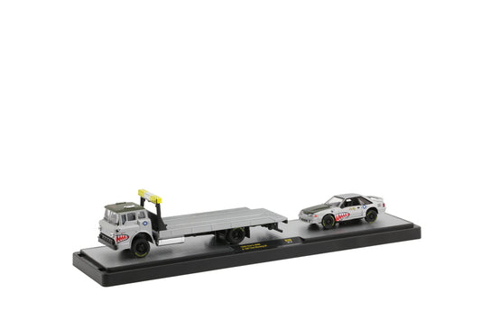 M2 Machines Sally 1990 Ford C-8000 & 1987 Ford Mustang GT (1:64)