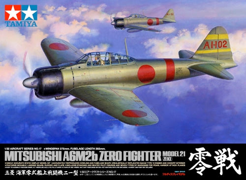 Tamiya Mitsubishi A6M2b Zero Fighter Model 21 (Zeke) (1:32)