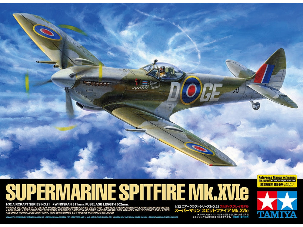 Tamiya Supermarine Spitfire Mk.XVIe (1:32)
