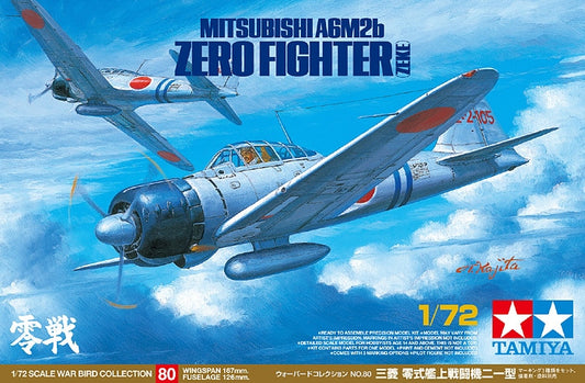 Tamiya Mitsubishi A6M2b Zero Fighter (Zeke) (1:72)
