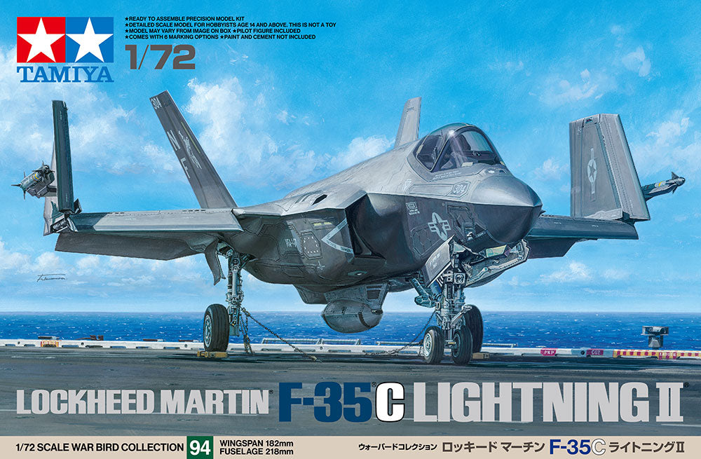 Tamiya Lockheed Martin F-35C Lightning II (1:72)