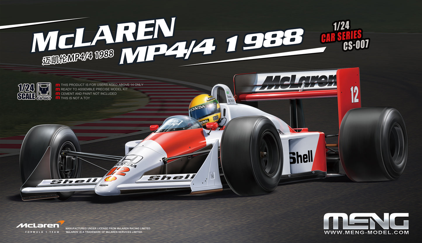 Meng Model 1988 McLaren MP4/4 (1:24)