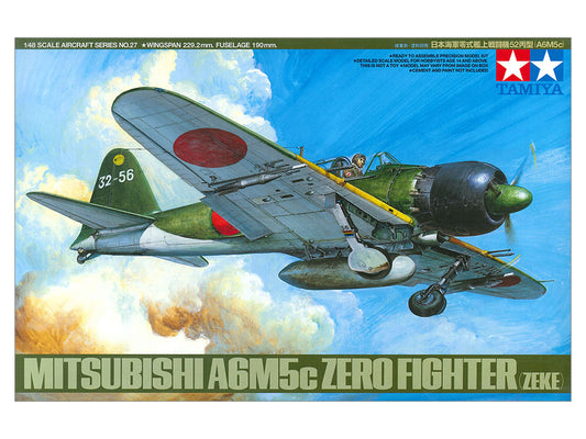 Tamiya Mitsubishi A6M5c Zero Fighter (Zeke) (1:48)