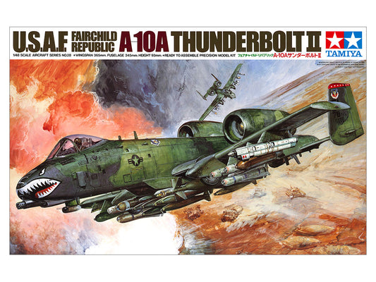 Tamiya U.S.A.F. Fairchild Republic A-10A Thunderbolt II (1:48)