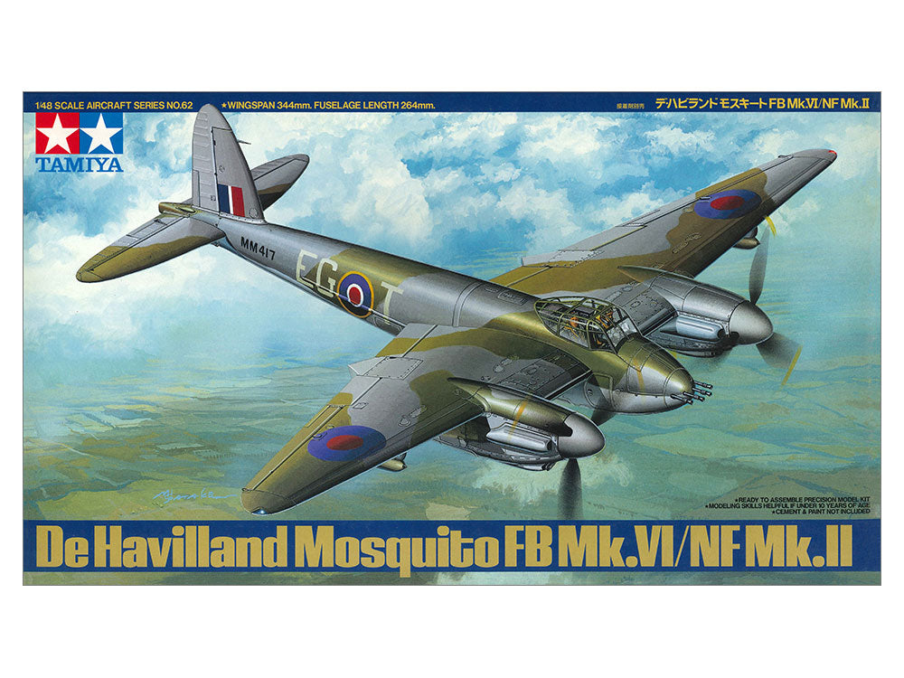 Tamiya De Havilland Mosquito FB Mk.VI/NF Mk.II (1:48)