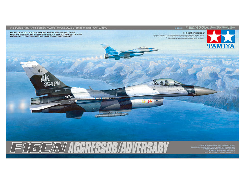 Tamiya F-16C/N "Aggressor/Adversary" (1:48)