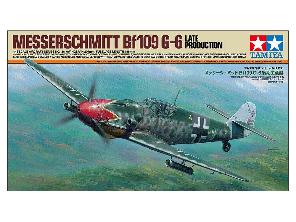Tamiya Messerschmitt Bf109 G-6 Late Production (1:48)