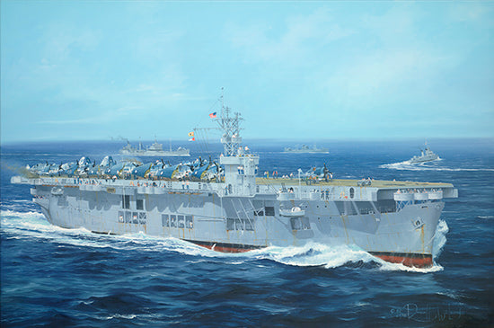 Trumpeter USS CVE-26 Sangamon (1:350)