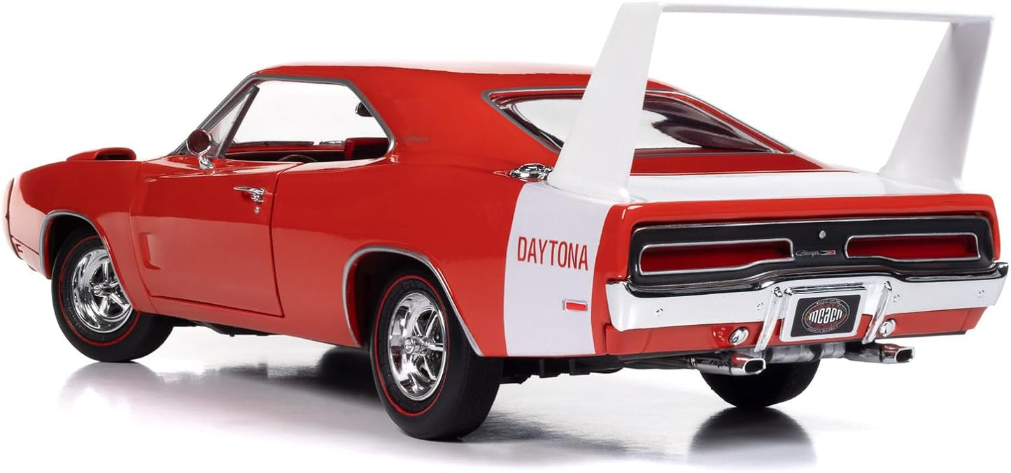 Auto World 1969 Dodge Charger Daytona MCACN - Red (1:18)