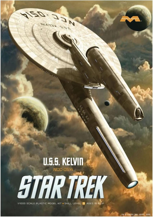Moebius Models Star Trek U.S.S. Kelvin NCC-0514 (1:1000)