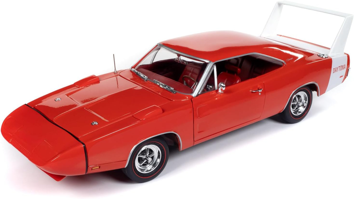 Auto World 1969 Dodge Charger Daytona MCACN - Red (1:18)