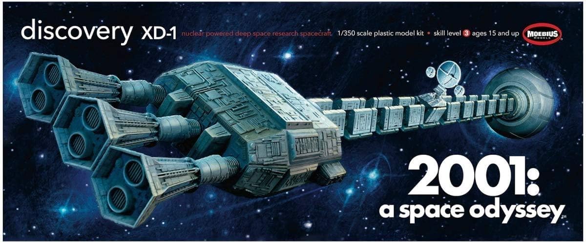Moebius Models 2001: A Space Odyssey Discovery XD-1 (1:350)