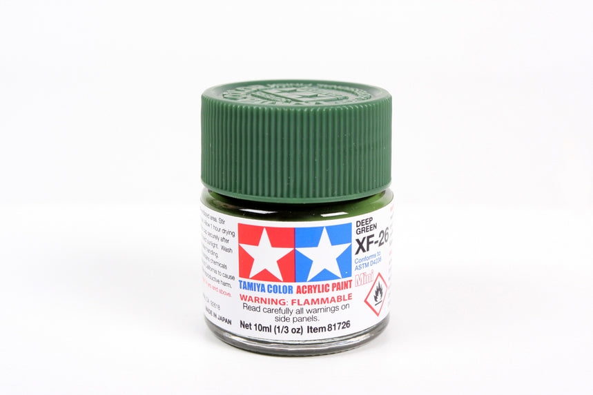 Tamiya Acrylic Mini XF-26 Deep Green (10ml)