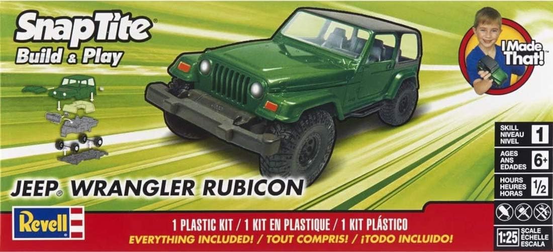 Revell SnapTite Jeep Wrangler Rubicon (1:25)