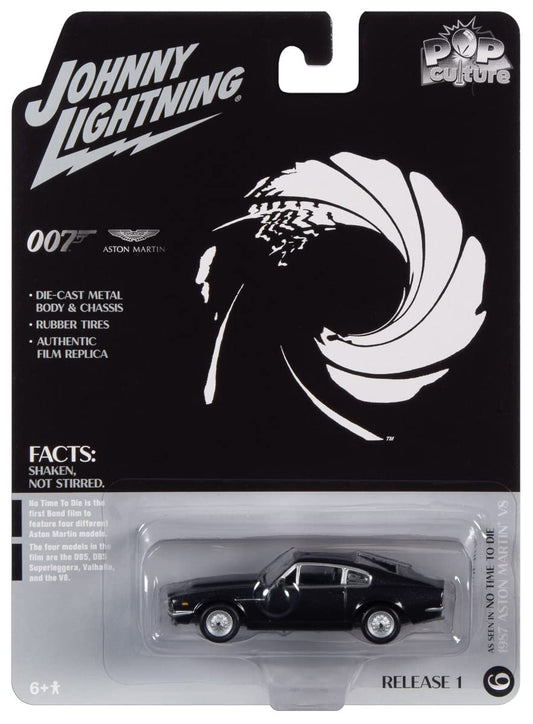Johnny Lightning 007 No Time To Die 1987 Aston Martin V8 (1:64)
