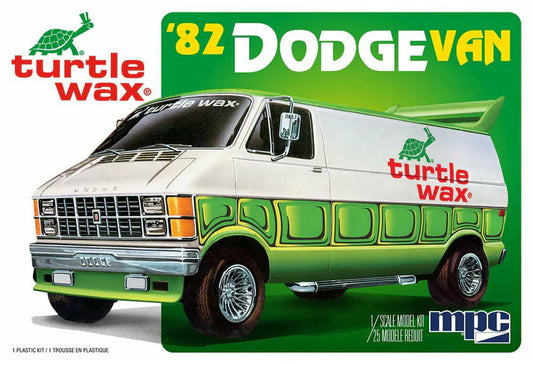 MPC Turtle Wax 1982 Dodge Van (1:25)