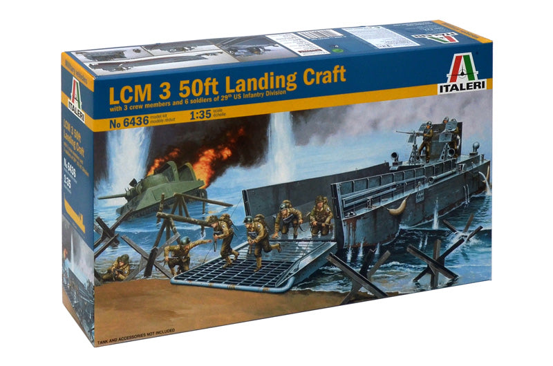 Italeri LCM 3 50ft Landing Craft (1:35)