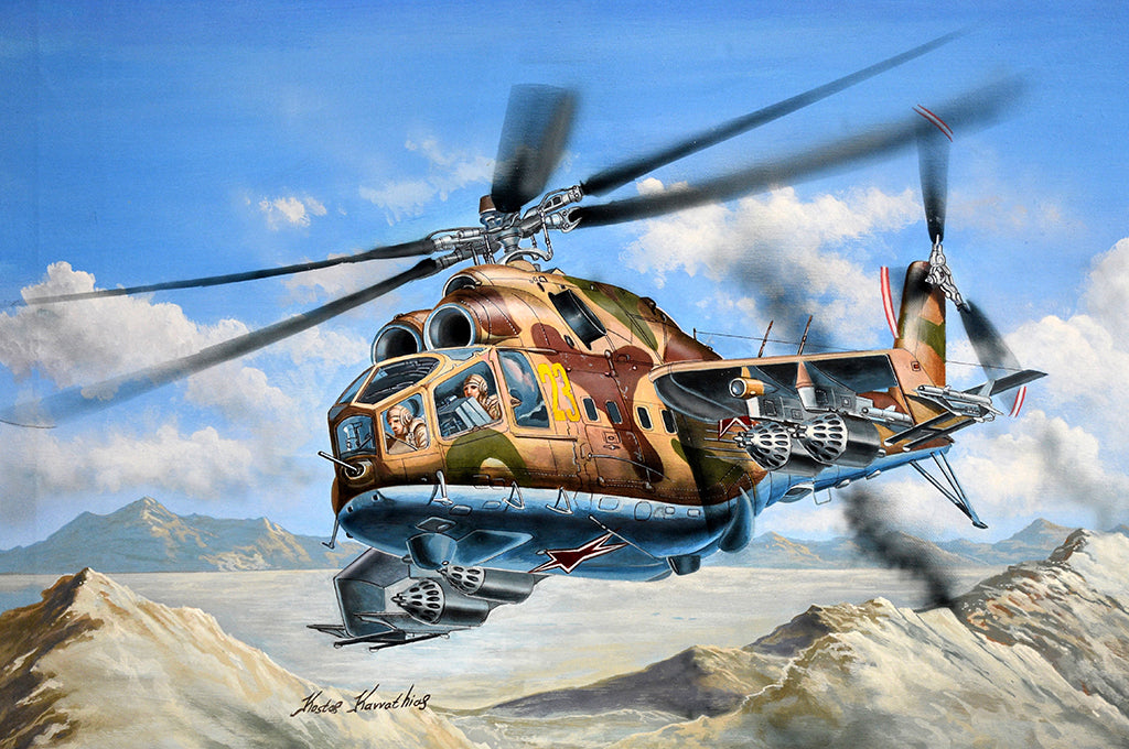 Trumpeter Mi-24A Hind-B (1:48)