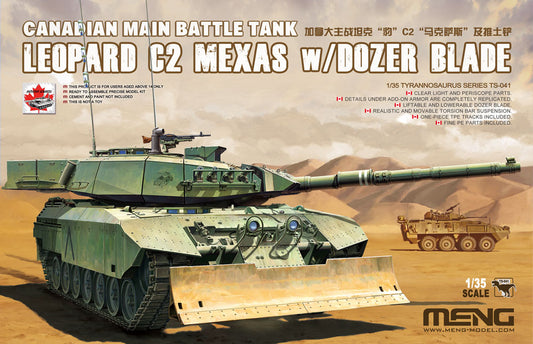 Meng Model Canadian Main Battle Tank Leopard C2 MEXAS with Dozer Blade (1:35)