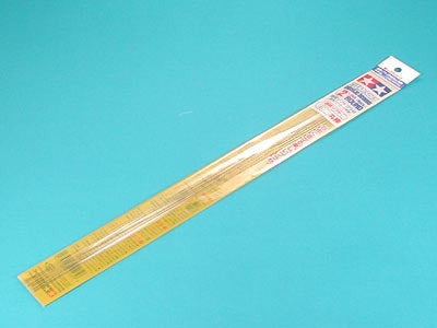 Tamiya Clear Soft Plastic Beams - 2mm Round (6 Pack)