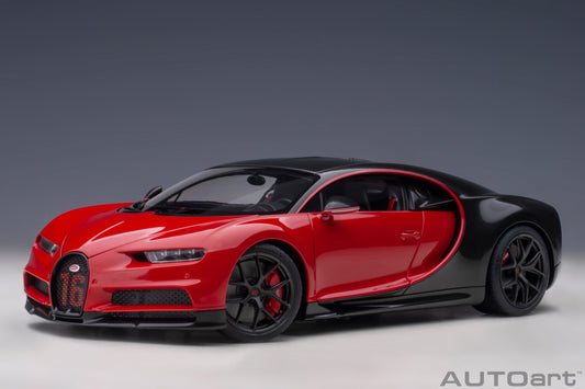 AUTOart 2019 Bugatti Chiron Sport - Italian Red/Carbon (1:18)