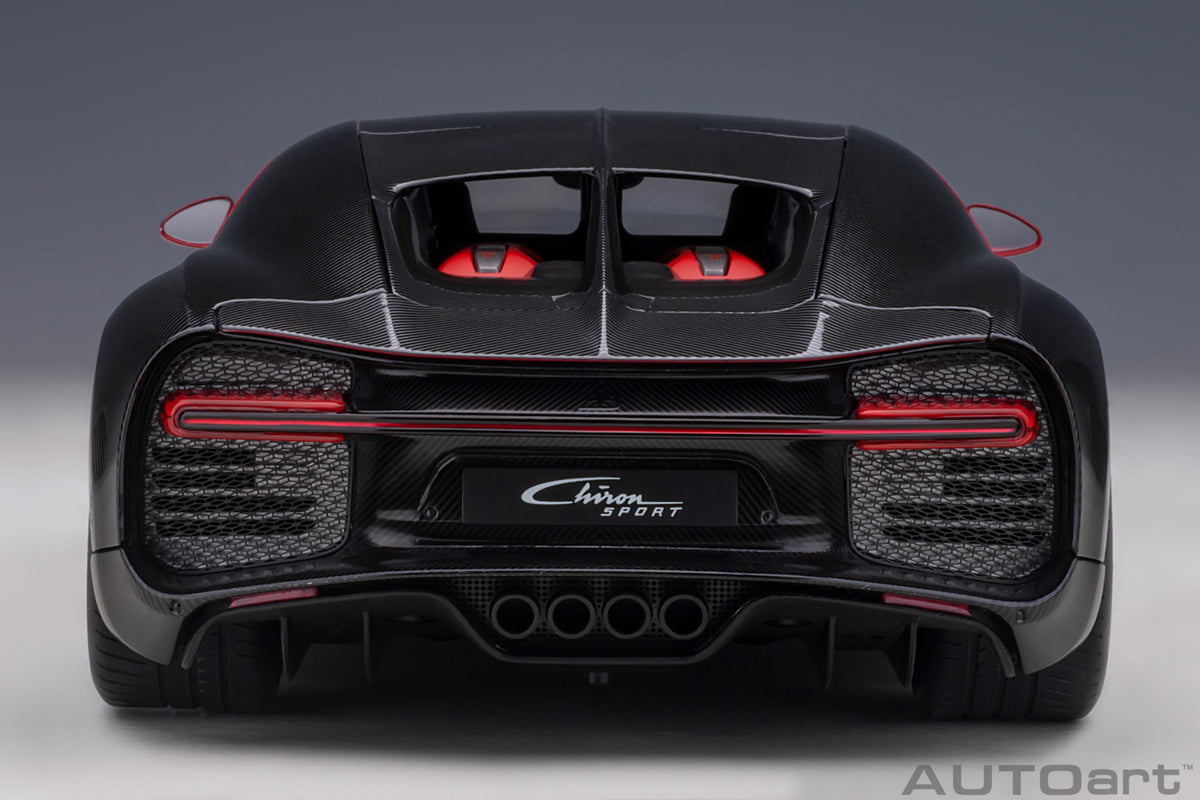 AUTOart 2019 Bugatti Chiron Sport - Italian Red/Carbon (1:18)