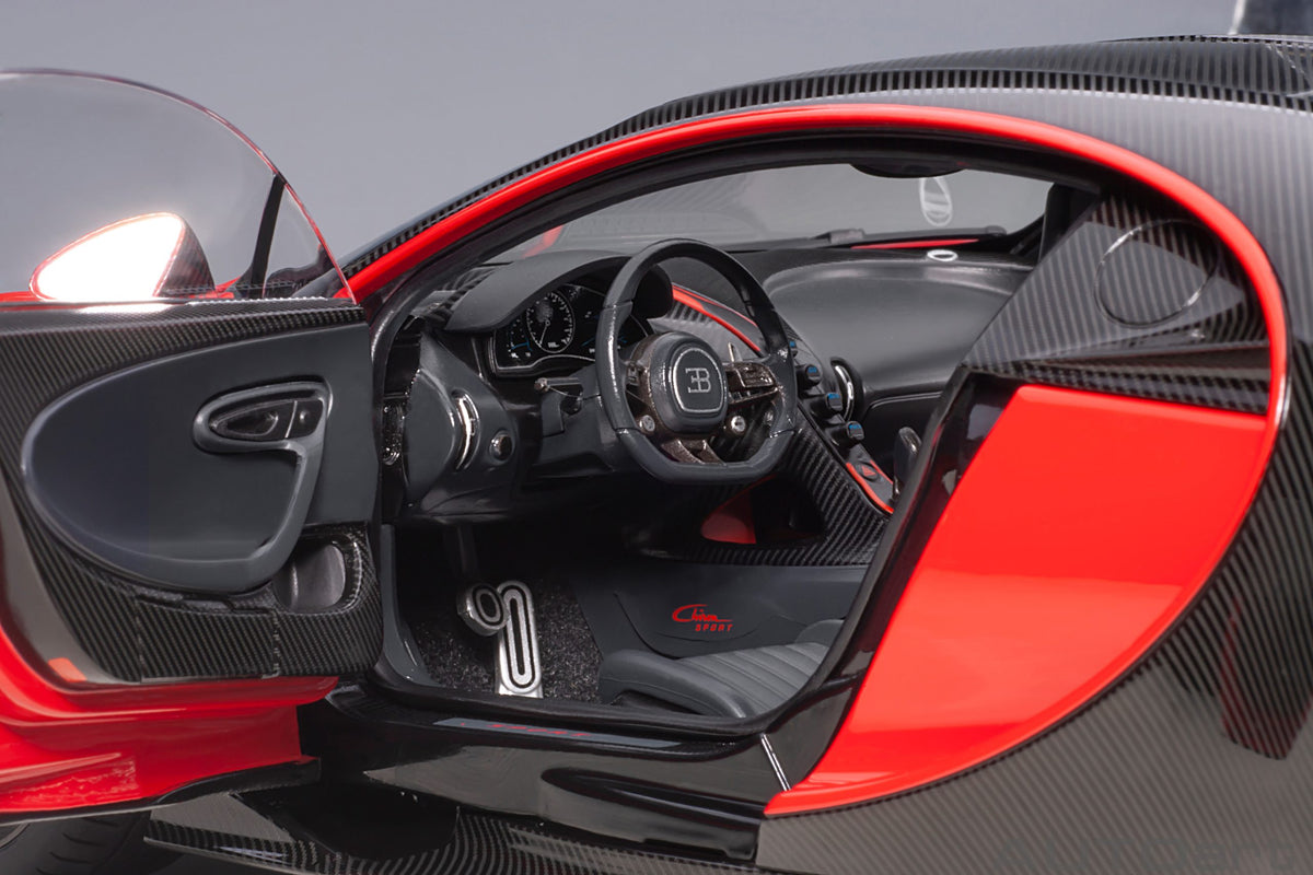 AUTOart 2019 Bugatti Chiron Sport - Italian Red/Carbon (1:18)
