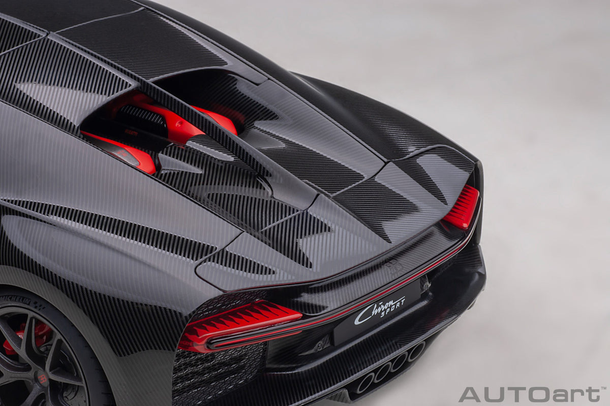 AUTOart 2019 Bugatti Chiron Sport - Italian Red/Carbon (1:18)