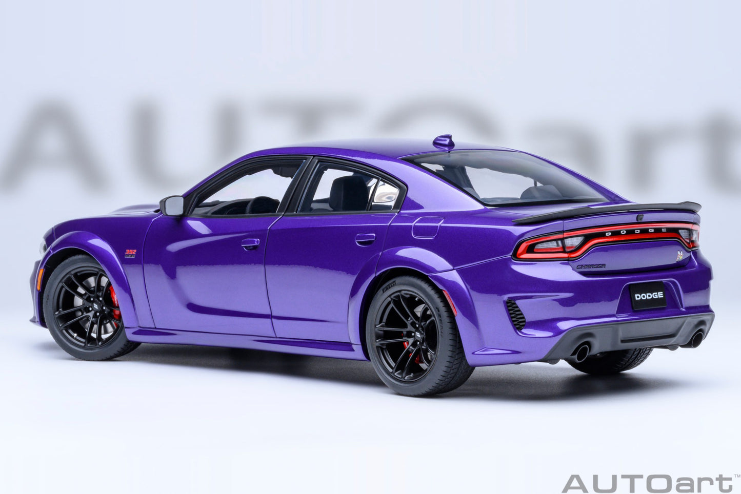 AUTOart Dodge Charger Scat Pack Widebody - Plum Crazy (1:18)