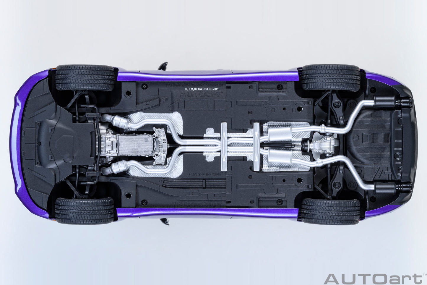 AUTOart Dodge Charger Scat Pack Widebody - Plum Crazy (1:18)