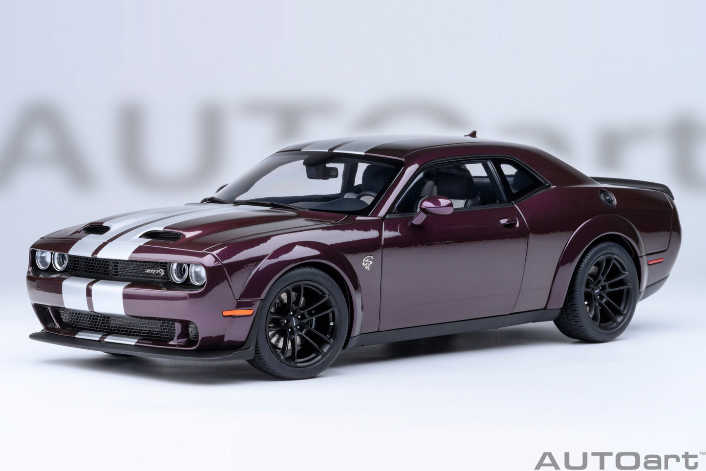 AUTOart 2022 Dodge Challenger SRT Jailbreak - Hellraisin/Purple (1:18)
