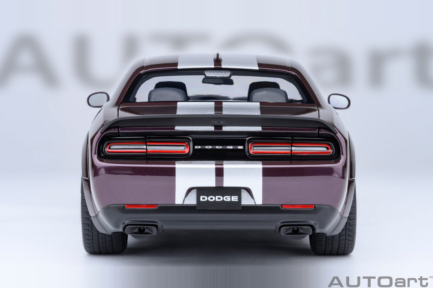 AUTOart 2022 Dodge Challenger SRT Jailbreak - Hellraisin/Purple (1:18)