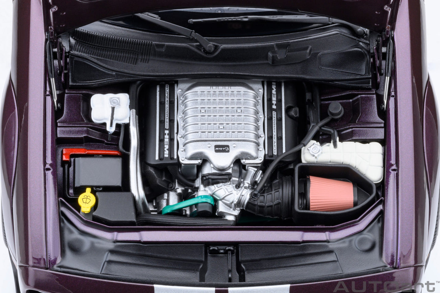 AUTOart 2022 Dodge Challenger SRT Jailbreak - Hellraisin/Purple (1:18)