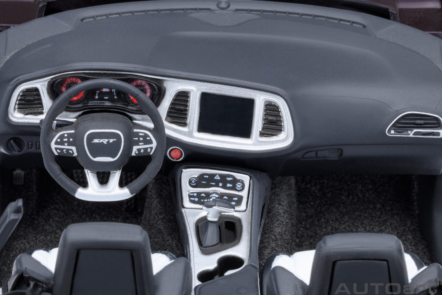 AUTOart 2022 Dodge Challenger SRT Jailbreak - Hellraisin/Purple (1:18)