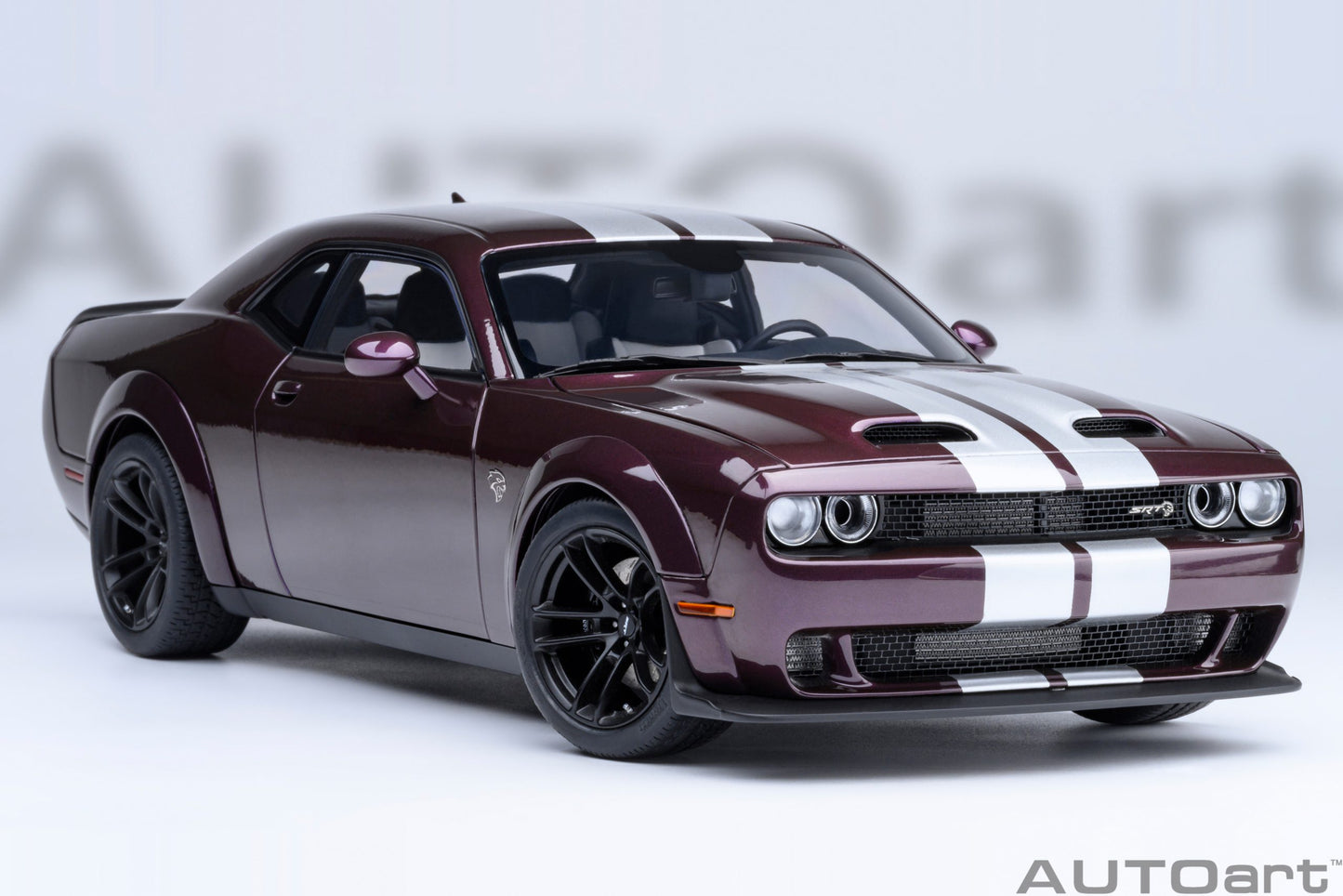 AUTOart 2022 Dodge Challenger SRT Jailbreak - Hellraisin/Purple (1:18)