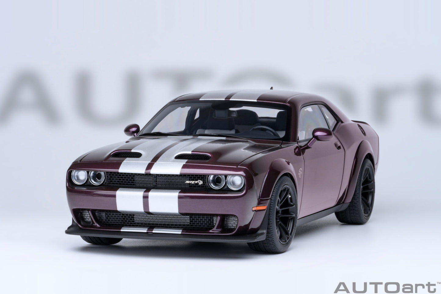 AUTOart 2022 Dodge Challenger SRT Jailbreak - Hellraisin/Purple (1:18)