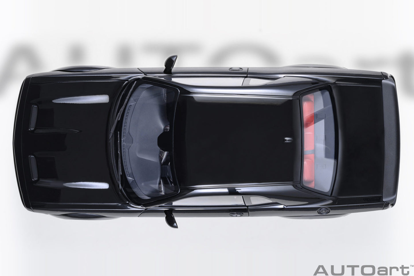 AUTOart 2023 Dodge Challenger SRT Super Stock - Pitch Black (1:18)