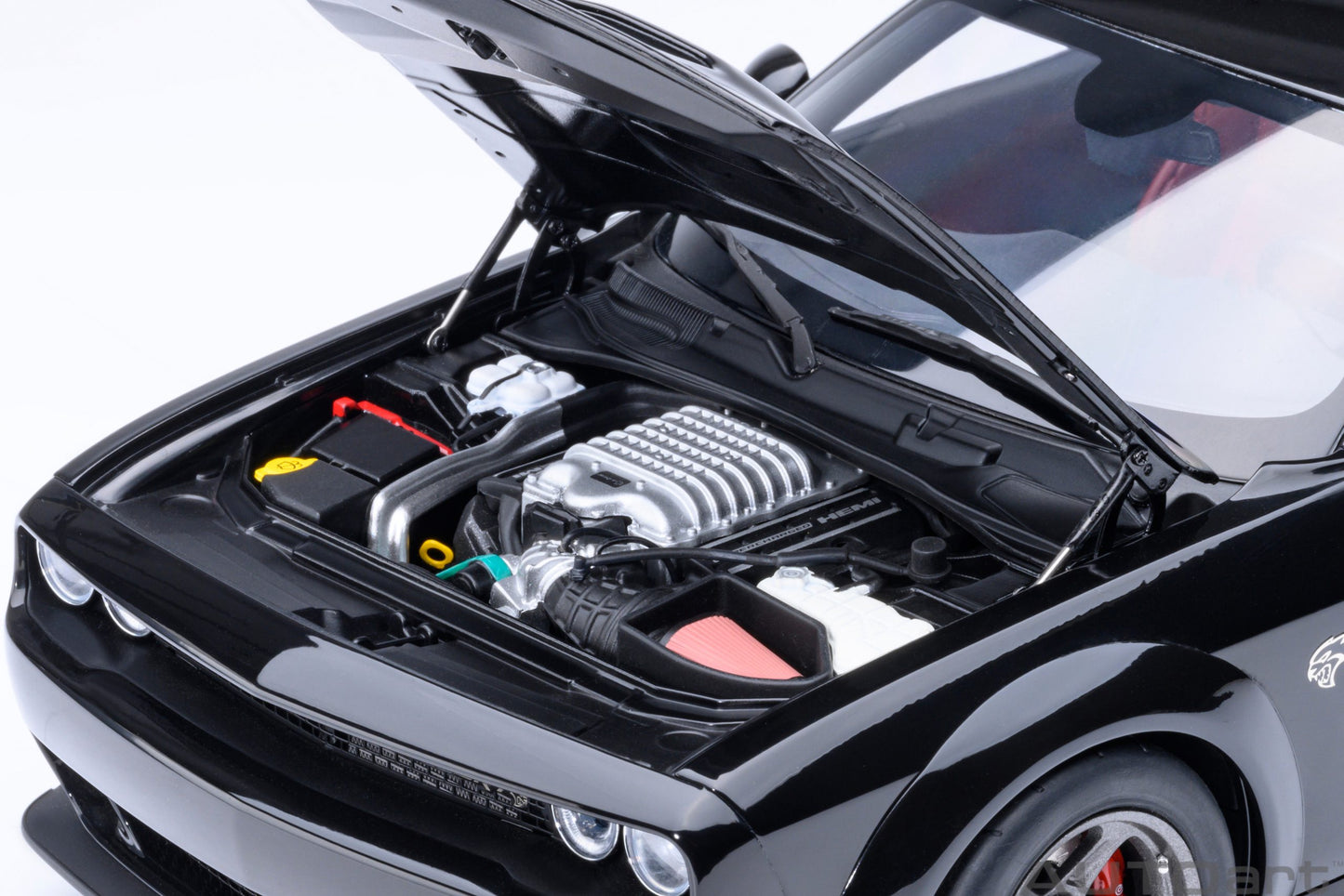 AUTOart 2023 Dodge Challenger SRT Super Stock - Pitch Black (1:18)