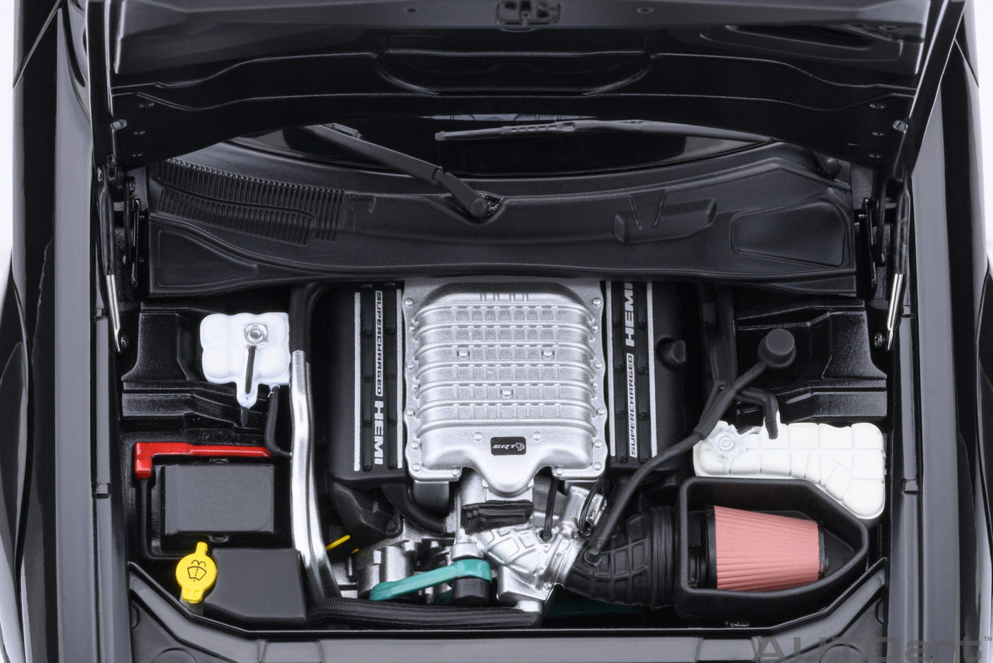 AUTOart 2023 Dodge Challenger SRT Super Stock - Pitch Black (1:18)