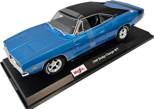 Maisto Special Edition 1969 Dodge Charger R/T - Blue (1:18)