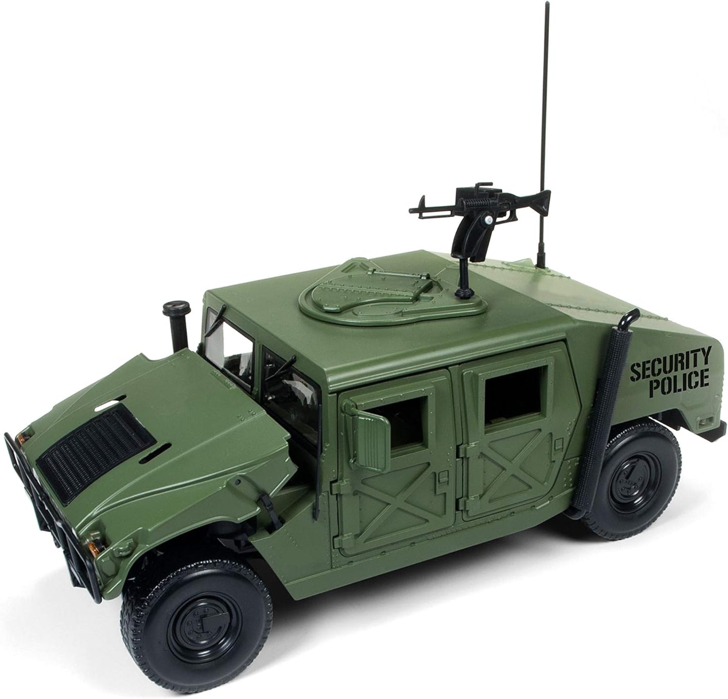 Auto World HMMWV (Humvee) Security Police - Olive Drab (1:18)