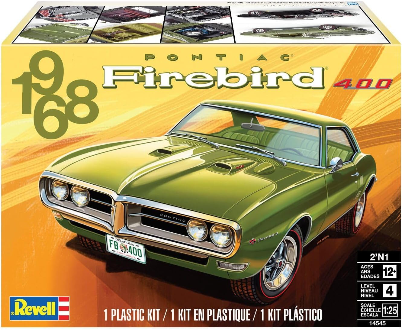 Revell 1968 Pontiac Firebird 400 - 2 in 1 Kit (1:25)