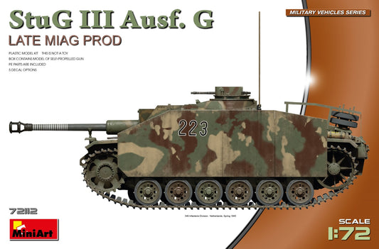 MiniArt StuG III Ausf. G Late Miag Production (1:72)