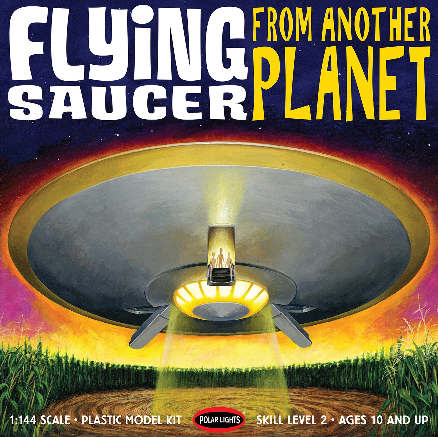 Polar Lights Flying Saucer from Another Planet (1:144)