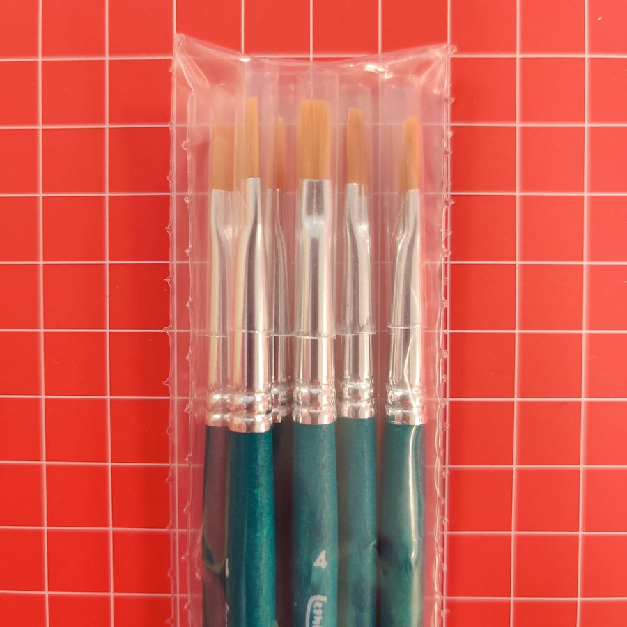 Leonhardy PMX Brush - Synthetic Gold Flat 4
