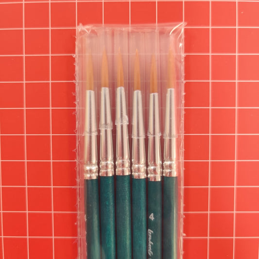 Leonhardy PMX Brush - Synthetic Gold Round 4